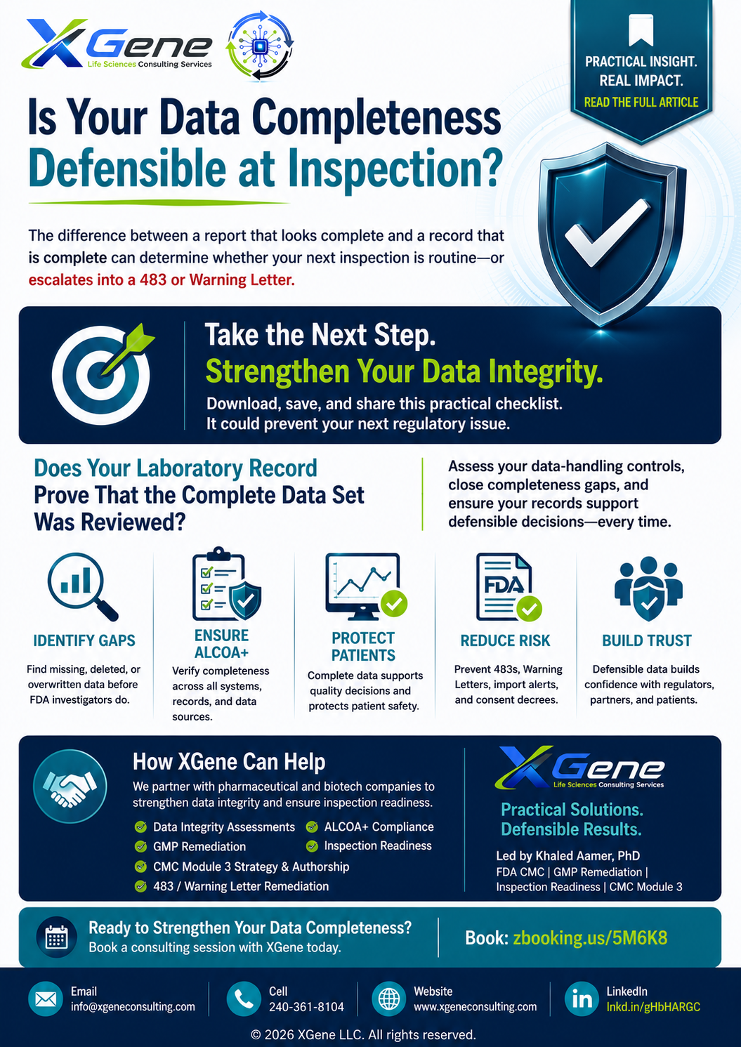 Is your data completeness defensible at inspection?